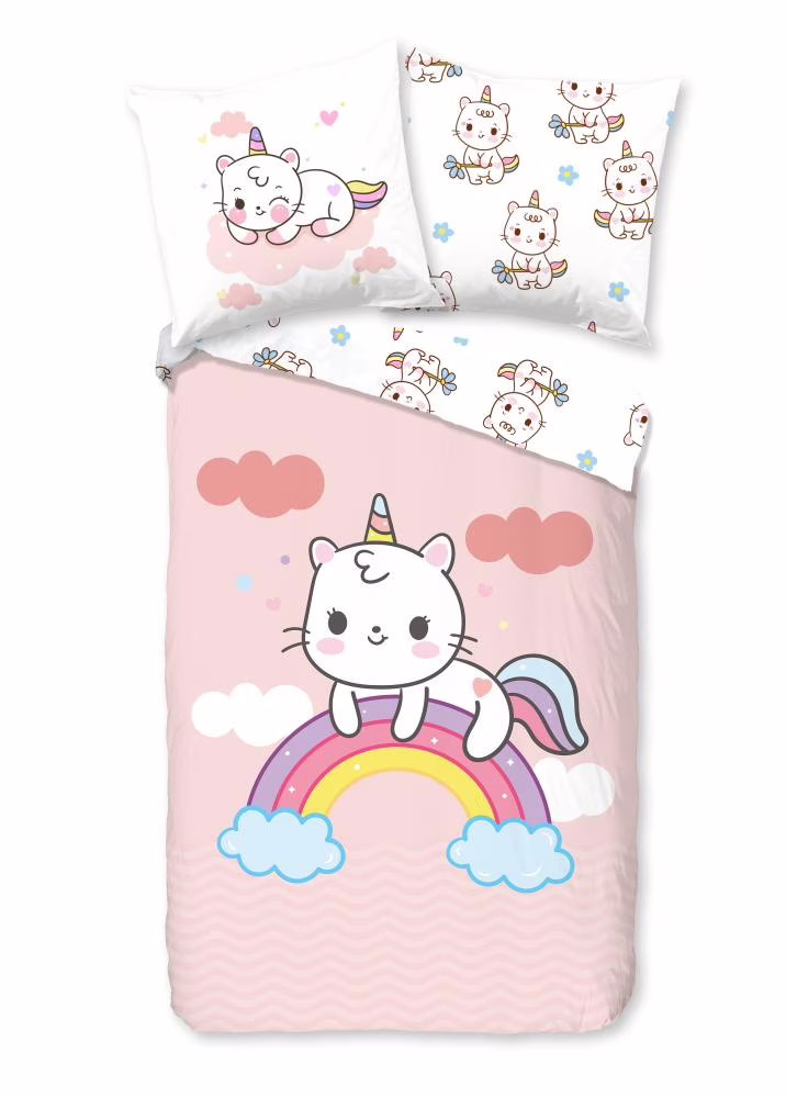 Kinderdekbedovertrek Good Morning Puk