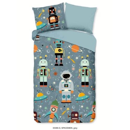 Kinderdekbedovertrek Good Morning Spacemen