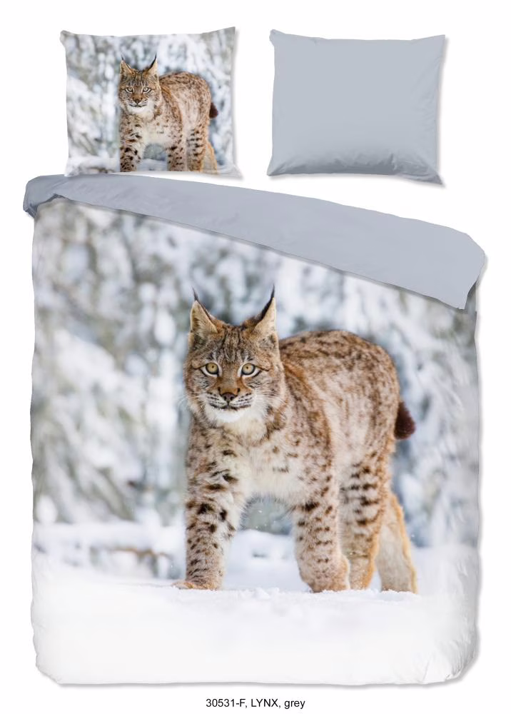 Dekbedovertrek Good Morning Flanel Lynx