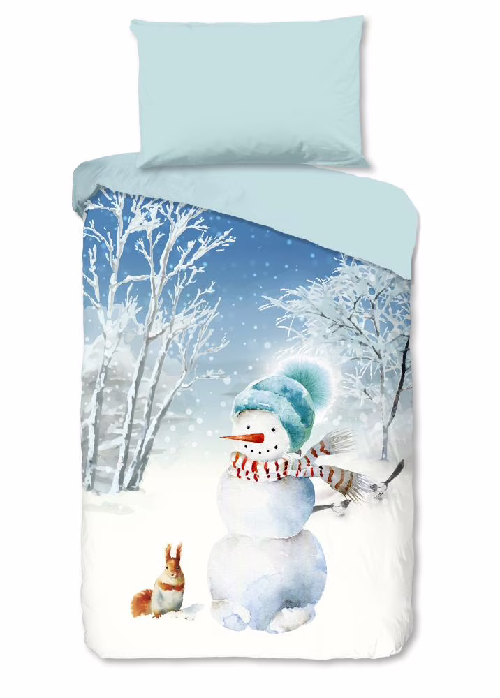 Kinderdekbedovertrek Good Morning Flanel Cold