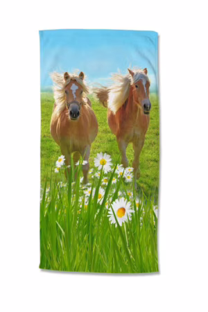 Kinderstrandlaken Good Morning Horses