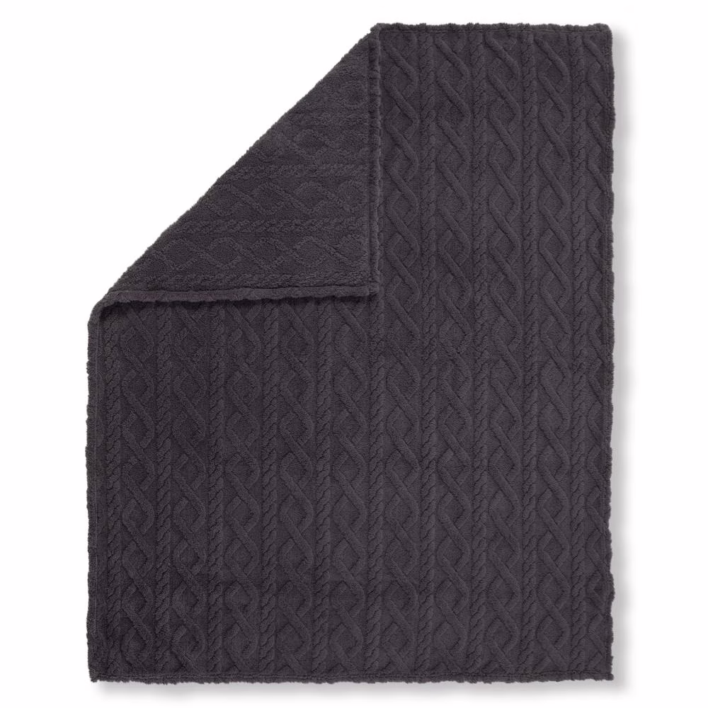 Plaid Descanso Jacquard Teddy