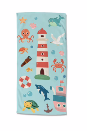 Kinderstrandlaken Good Morning Sailor