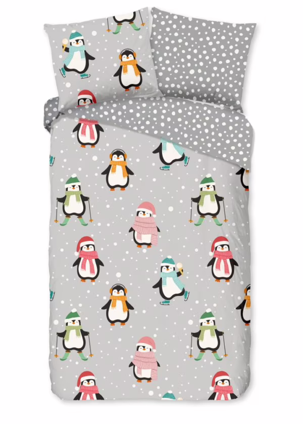 Kinderdekbedovertrek Good Morning Flanel Liam