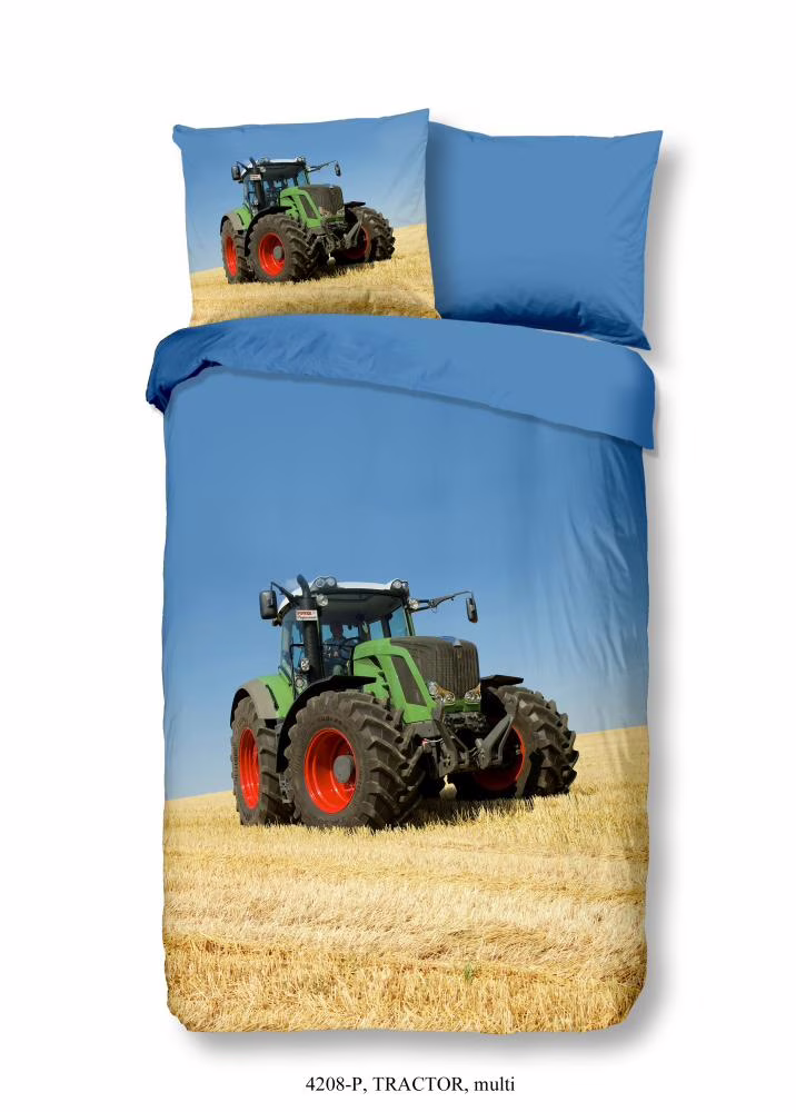 Kinderdekbedovertrek Good Morning Tractor
