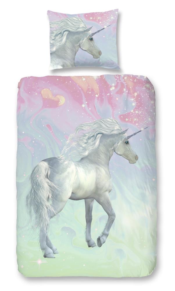 Kinderdekbedovertrek Good Morning Unicorn