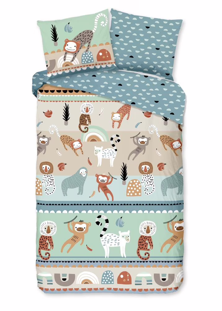 Kinderdekbedovertrek Good Morning Play