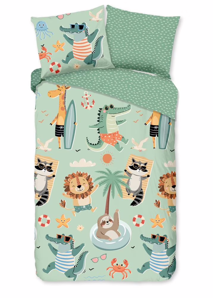 Kinderdekbedovertrek Good Morning Soleil