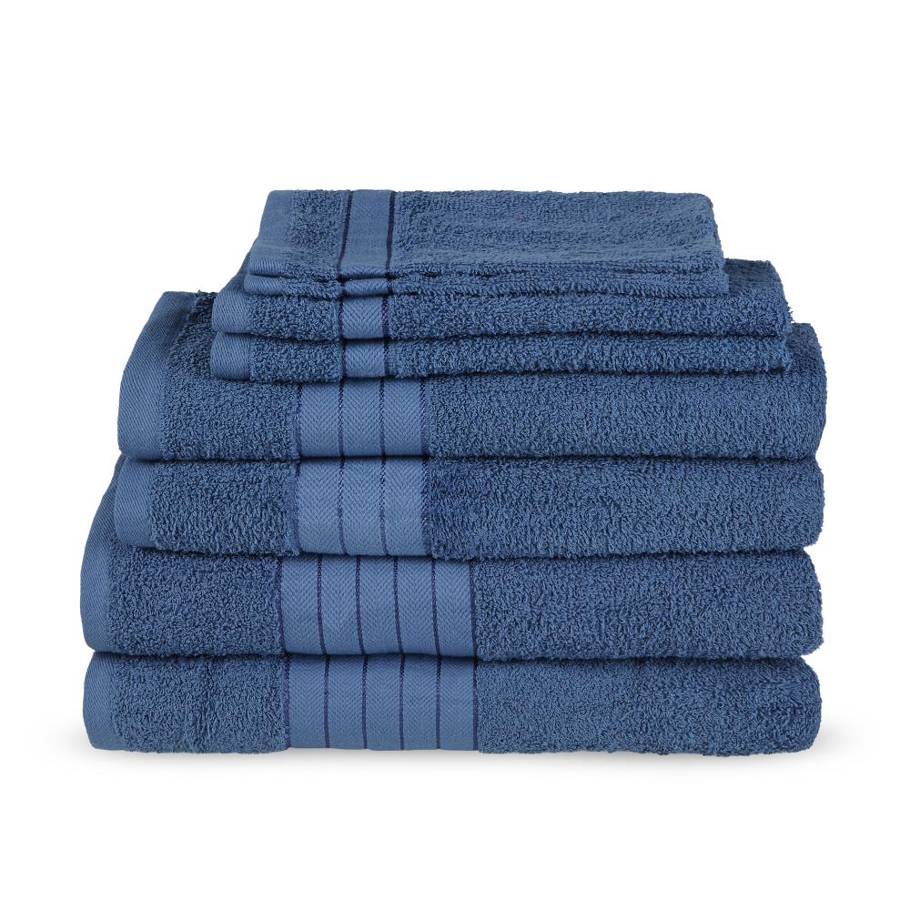 Handdoeken Pakket 8 Stuks Uni - Katoen Badstof