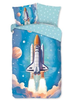 Kinderdekbedovertrek Good Morning Flanel Fred