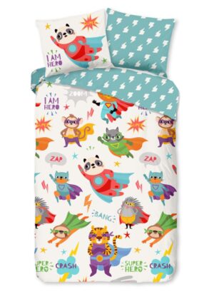 Kinderdekbedovertrek Good Morning Superhero