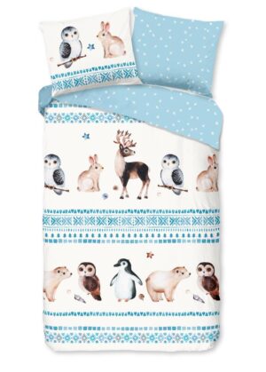 Kinderdekbedovertrek Good Morning Flanel Freezing