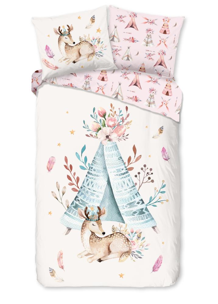 Kinderdekbedovertrek Good Morning Boho