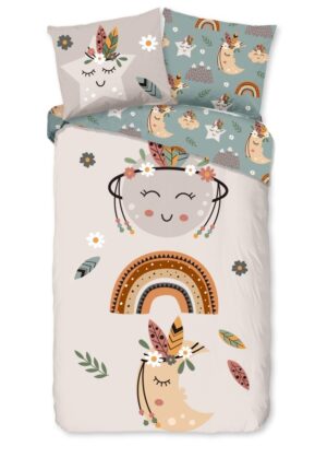 Kinderdekbedovertrek Pure microvezel Momo