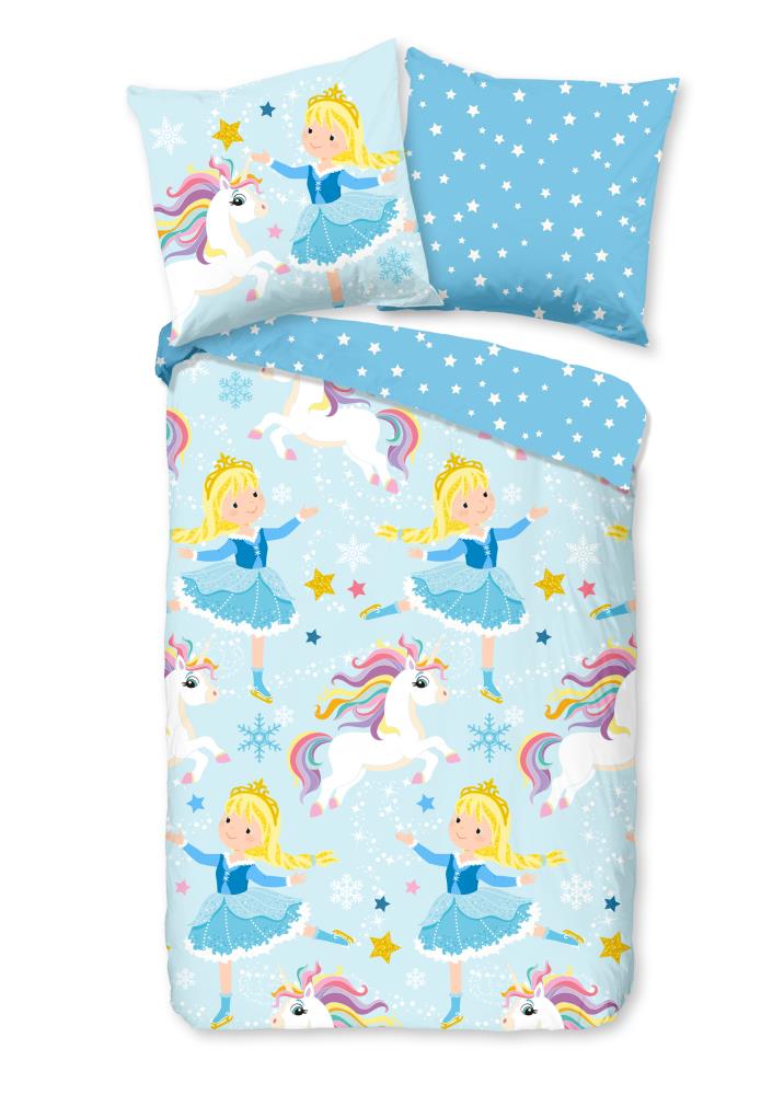 Kinderdekbedovertrek Good Morning Flanel Iceprincess