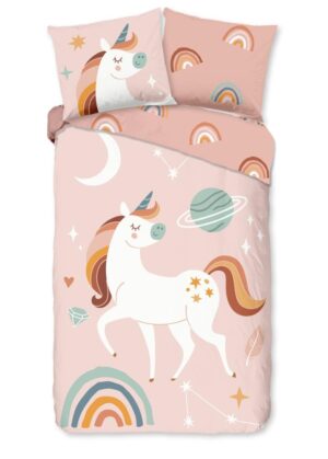 Kinderdekbedovertrek Good Morning Flanel Unidance