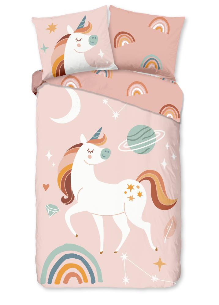 Kinderdekbedovertrek Good Morning Flanel Unidance