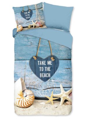 Dekbedovertrek Pure microvezel Beach