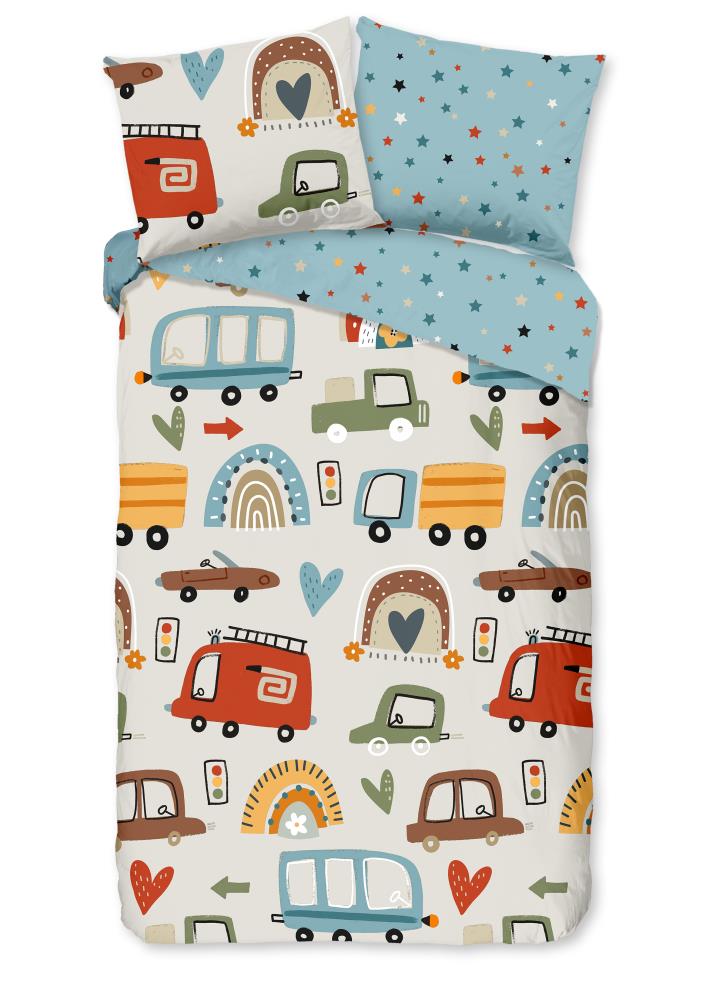 Kinderdekbedovertrek Good Morning Move