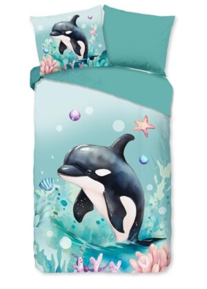 Kinderdekbedovertrek Pure microvezel Splash