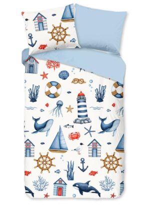 Kinderdekbedovertrek Good Morning Ahoy