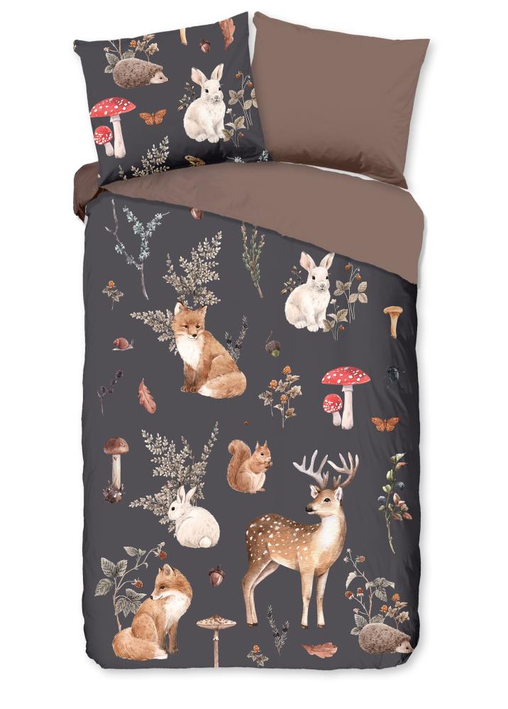 Kinderdekbedovertrek Pure microvezel Rox