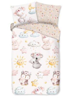 Kinderdekbedovertrek Good Morning Hugs