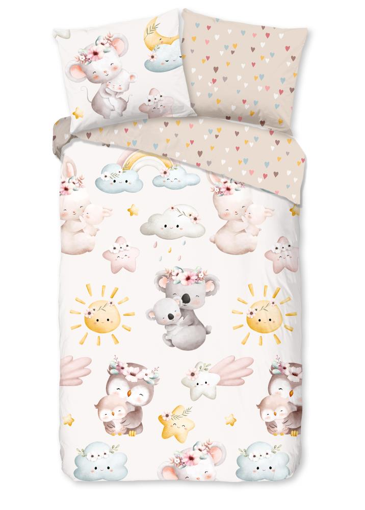 Kinderdekbedovertrek Good Morning Hugs