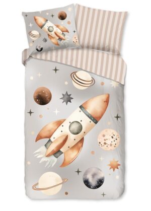 Kinderdekbedovertrek Good Morning Explore