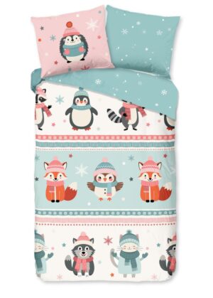 Kinderdekbedovertrek Good Morning Flanel Turr