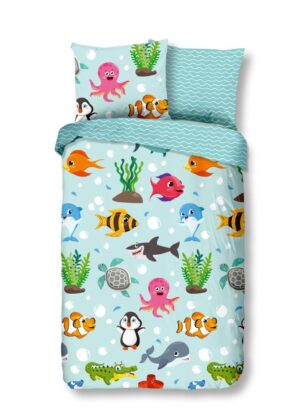 Kinderdekbedovertrek Good Morning Seaworld