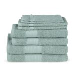 Handdoeken Pakket 8 Stuks Uni - Katoen Badstof