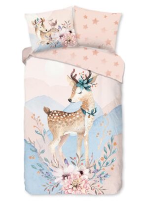 Kinderdekbedovertrek Good Morning Flanel Josy