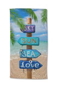 Strandlaken Good Morning Happy place