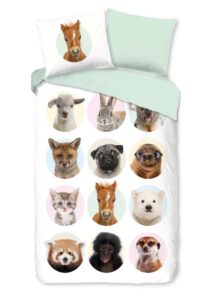 Kinderdekbedovertrek Good Morning Young Animals