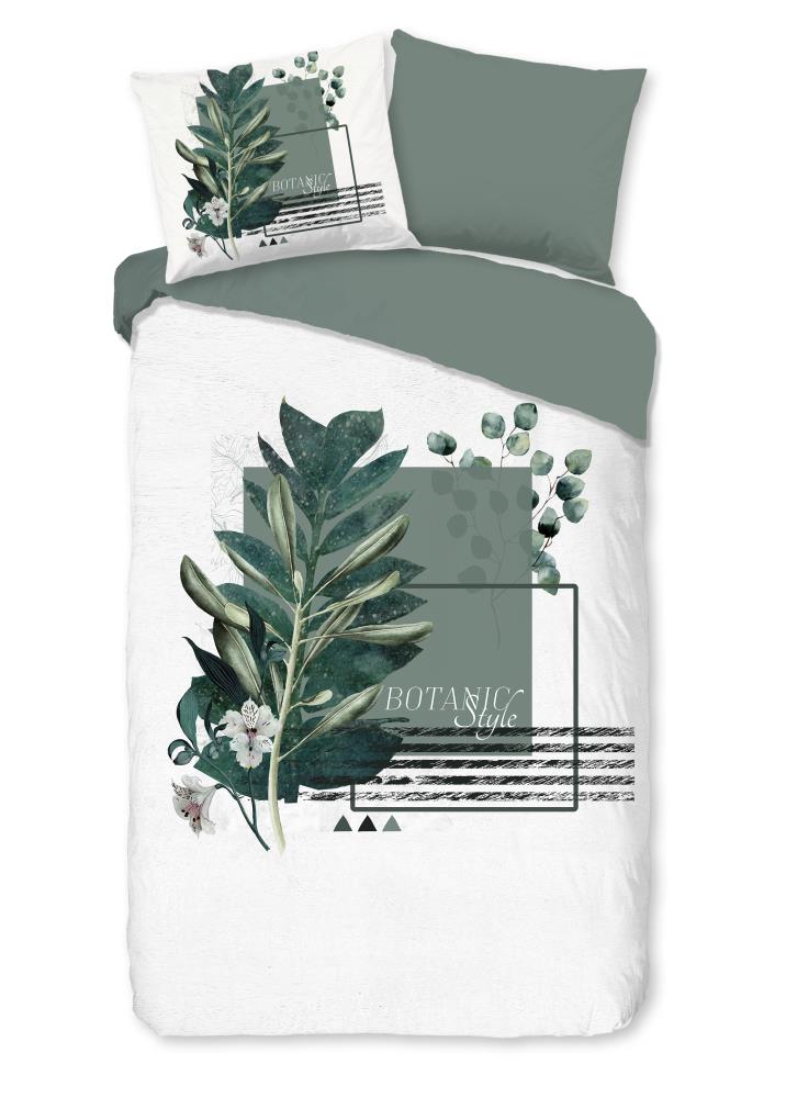 Dekbedovertrek Pure microvezel Green Boho