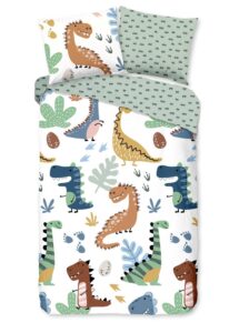 Kinderdekbedovertrek Good Morning Dino