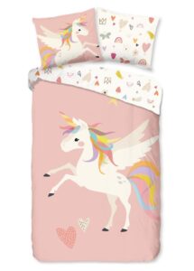 Kinderdekbedovertrek Good Morning Unicorn