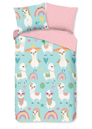 Kinderdekbedovertrek Good Morning Lamalife