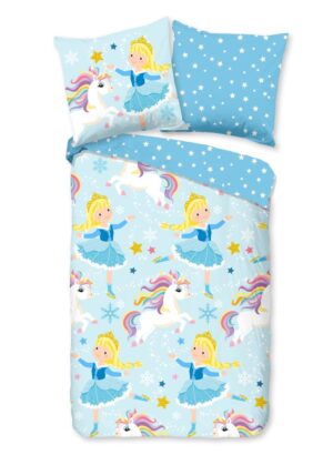 Kinderdekbedovertrek Good Morning Flanel Iceprincess