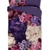 dekbedovertrek triade bloemen paars Pure microfiber dekbedhoes 33244 Triade productfoto