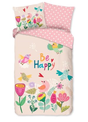 Kinderdekbedovertrek Good Morning Happily