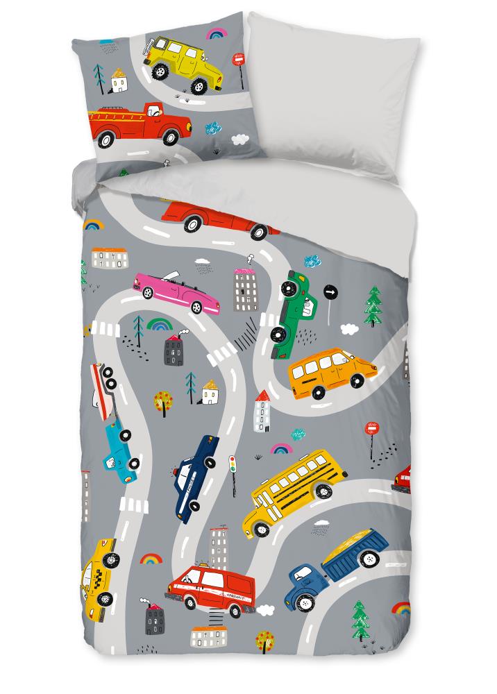 Kinderdekbedovertrek Pure microvezel Voyage