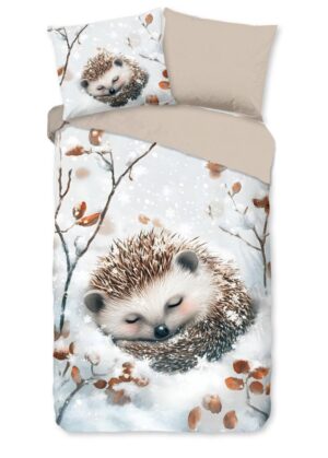 Kinderdekbedovertrek Good Morning Flanel Jussi