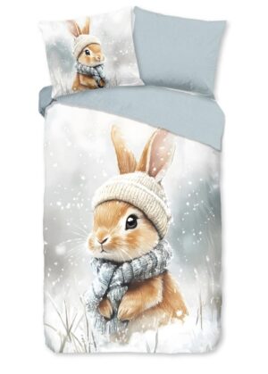 Kinderdekbedovertrek Good Morning Flanel Idun