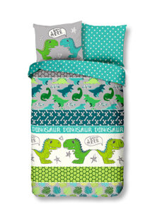 Kinderdekbedovertrek Good Morning Dinosaur