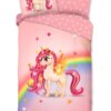 Dekbedovertrek Good Morning 140x220 + 1* 60x70 cm - 6925.99.01 Good Morning kinderdekbedovertrek Little Multi met eenhoorn 6925 little productfoto