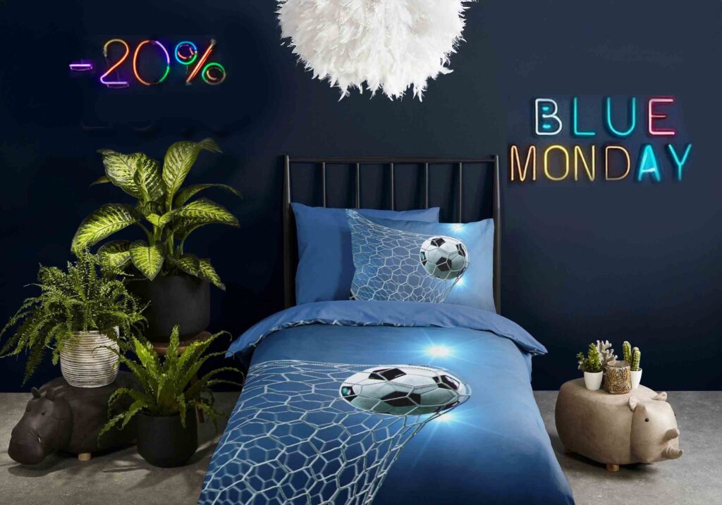 Blue Monday Dekbedovertrekken