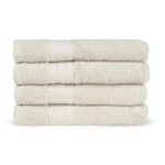 Handdoeken Pakket 4 Stuks Uni - Katoen Badstof