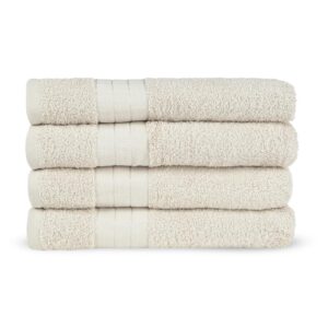 Handdoeken Pakket 4 Stuks Uni – Katoen Badstof